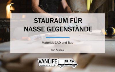 Campervan – Stauraum für nasse Gegenstände