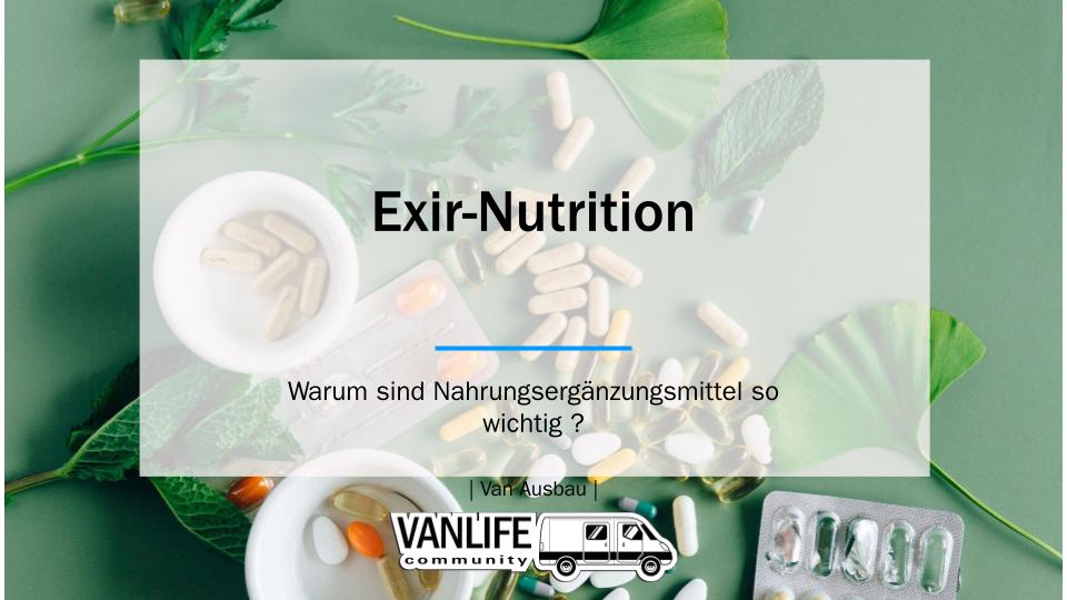 Exir-Nutrition Nahrungsergänzungsmittel